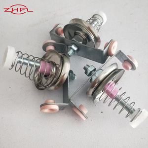 Gốm sợi tensioner với mùa xuân căng thẳng thiết lập Kim loại và vành đai nhựa creel cho máy móc dệt kim máy dệt phụ tùng - Product Image 6