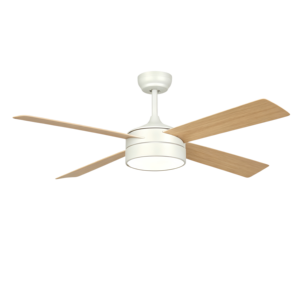 Ventilador de Techo Moderno con Luz LED de 4 Aspas, 52 Pulgadas, Control Remoto, Motor DC Silencioso, Perfil Bajo, 6 Velocidades, para Sala de Estar y Dormitorio - Product Image 3