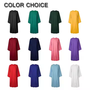 2025年大学マット卒業キャップとガウンOEM大人卒業キャップガウンセット - Product Image 5