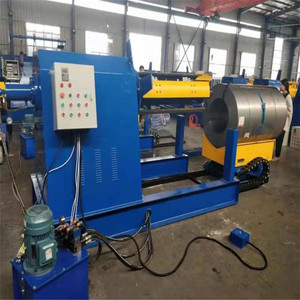 Compre una Máquina Desbobinadora de 10 Toneladas, Máquina Desbobinadora de Bobinas de Acero Hidráulica de 5 Toneladas con Carro de Carga Manual - Product Image 4