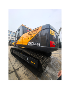 Excavadora de cadenas Hyundai 220LC-9S usada de alta calidad, mejor precio, 220-LC-9S, en buen estado para construcción - Product Image 1