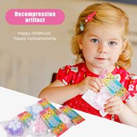 Lot de 3 jouets anti-stress en TPR en forme de patte de chat, doux et moelleux, pour soulager l'anxiété et la pression, pour enfants et adultes