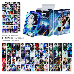 124 Tarjetas Fotográficas Lomo KPOP con Efecto Láser, The Cosmic <span class=keywords><strong>Niki</strong></span> Jake Jay <span class=keywords><strong>Jungwon</strong></span> Sunoo Sunghoon, Tarjetas Coleccionables Brillantes de Ídolos - Product Image 3