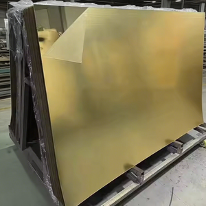 Panneau Miroir Acrylique Réfléchissant Doré en Gros d'Usine 1,22 * 2,44 m, Acrylique Miroir Flexible Coulé Électroplaqué 2mm 3mm - Product Image 4
