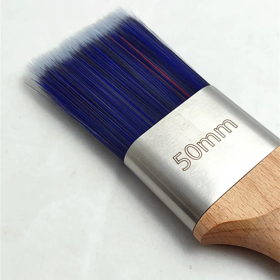 chopand 2in high quality factory outlet environmental fashion famous Customizable logo wooden handle paint brush
