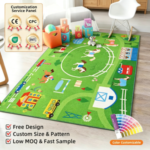 <span class=keywords><strong>Tapis</strong></span> de <span class=keywords><strong>jeu</strong></span> en caoutchouc robuste pour enfants, utilisation intérieure et extérieure, <span class=keywords><strong>tapis</strong></span> de <span class=keywords><strong>jeu</strong></span> durable pour voiture, idéal pour les dérapages, aire de jeux, en polyester - Product Image 1