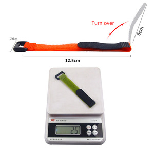 Sangle de fixation pour leurres, attache auto-agrippante, 12.5cm, accessoire de matériel de pêche pour la pêche aux leurres, utilisation en extérieur - Product Image 1