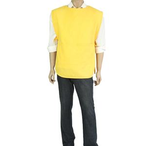 Toptan pamuk/Polyester Custom Made berber şef önlükleri kendi Logo baskı dayanıklı <span class=keywords><strong>Tabard</strong></span> önlük ile satılık - Product Image 2