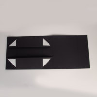 Boîte en papier pliable personnalisée, boîtes rigides, emballage plat, emballage écologique, boîtes en papier avec fermeture magnétique