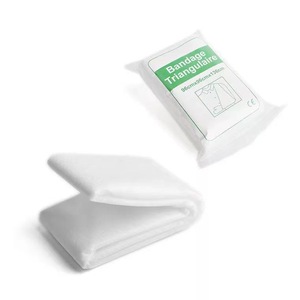 Bandage triangulaire 96cmx96cmx136cm, premiers secours médicaux, certifié CE - Product Image 1