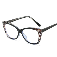 Gafas TR90 Ojo de Gato Grandes con Protección Anti Luz Azul para Mujer 2026, Monturas Ópticas con Lentes Transparentes, Gafas de Diseño para Dama