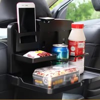 Étagères de voiture, porte-bouteilles d'eau, tables de dossier pour sièges arrière, supports pour aliments et boissons, accessoires, tables pliantes pour voiture