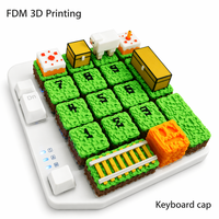Custom 3D Printed Keycaps Resin Mechanical Keyboard Keycap with Personalized Logo 3D Machining Service
