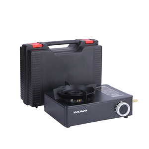 Portable Gas <b>Stove</b> Butane Aluminum Alloy Outdoor Camping <b>Stove</b> With Double Layer Windproof Design - Product Image 4