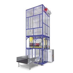 Máy nâng tự động thang máy điện Thang Máy vận chuyển hàng hóa kéo phía sau nền tảng băng tải dọc - Product Image 4