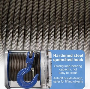 Winch Listrik dengan Remote Control, <span class=keywords><strong>Hoist</strong></span> Listrik 500-1000KG 220V 380V untuk Konstruksi - Product Image 6