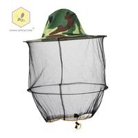 Herramientas de apicultura, gorros para apicultores, gorros para insectos, mosquitos, equipo de apicultura de algodón, sombrero con velo