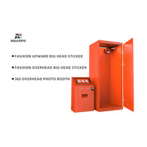 PhotoBooth dokunmatik ekran özelleştirme fotoğraf kabini Logo tasarım ayna Selfie fotoğraf kabini kimlik pasaport fotoğraf kabini kapalı çadır - Product Image 3