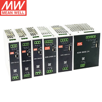 Alimentation électrique sur rail DIN Mean Well NDR SDR XDR-E EDR 75W-960W 12V 24V 36V 48V 85-264VAC pour armoire de commande d'automatisation industrielle