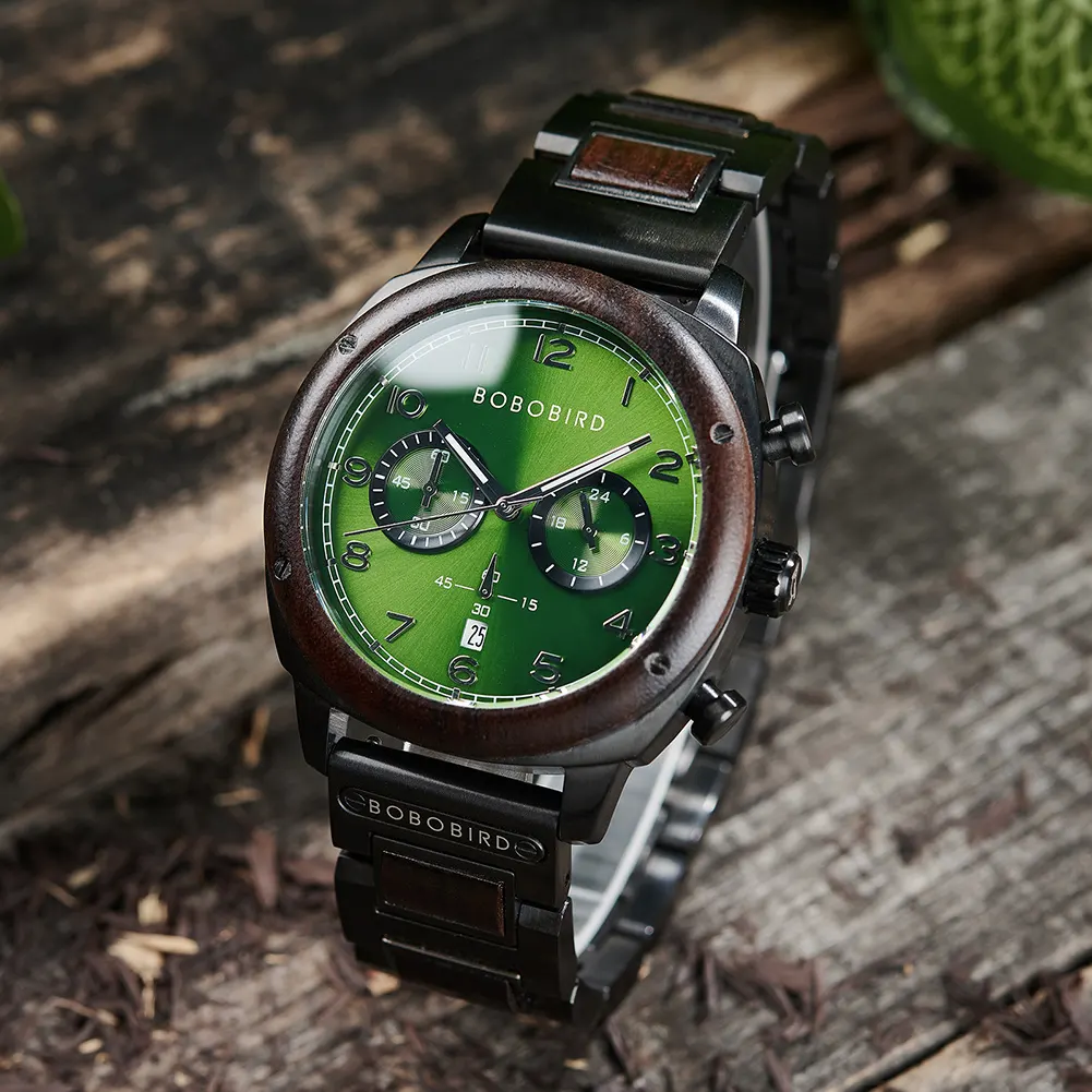 Экологически чистые элегантные высококачественные классические Оптовые брендовые Роскошные низкие moq дропшиппинг деревянные часы