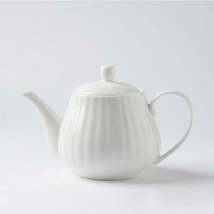 Set da Caffè e Tè in Fine Porcellana Bone China, Design Personalizzato con Caffettiera in Rilievo per Negozi - Product Image 1