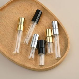 Flacon de parfum vide en verre 2ml 3ml 5ml 10ml avec buse en aluminium, vaporisateurs rechargeables – Nouveauté ! - Product Image 2