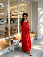 Robe longue plissée sexy et élégante pour femmes africaines, style bohème pour les vacances, robe décontractée à bretelles fines pour femmes