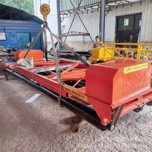 Pavimentadora con 6 rodillos desmontables, pavimentadora de rodillos para puentes suspendidos, pavimentadora vibratoria de suelo para carreteras, estructura reforzada - Product Image 1