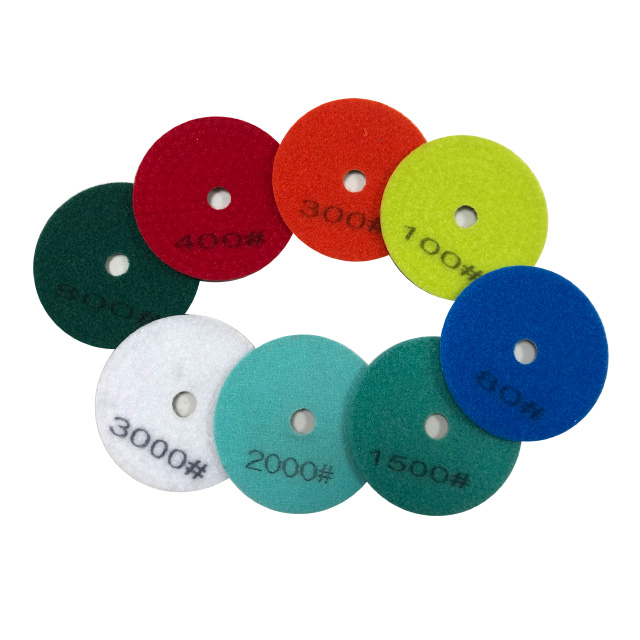 Алмазные полировальные накладки для мрамора, гранита, бетона, пола, 4 дюйма