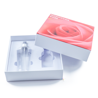 Coffret cadeau pour parfum pour femmes, bouteille en verre, rechargeable, avec emballage, 10 pièces