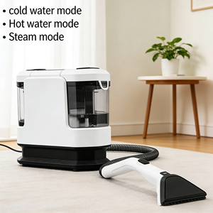 Aspirapolvere Multifunzione Portatile per Pulizia <span class=keywords><strong>a</strong></span> Secco e Umido, Pulitore <span class=keywords><strong>a</strong></span> Vapore per Interni Auto, Tappezzeria, <span class=keywords><strong>Divani</strong></span>, Hotel e Tappeti - Product Image 1