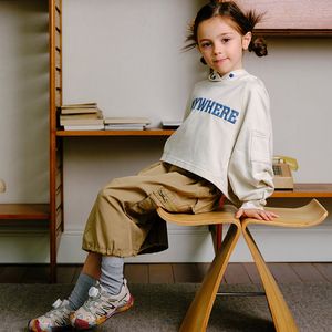 Chaussures de sport à fermeture à boucle pour enfants - Baskets tendance à enfiler pour garçons, nouveau design, chaussures décontractées à la mode, vêtements de sport faciles à enfiler - Product Image 2