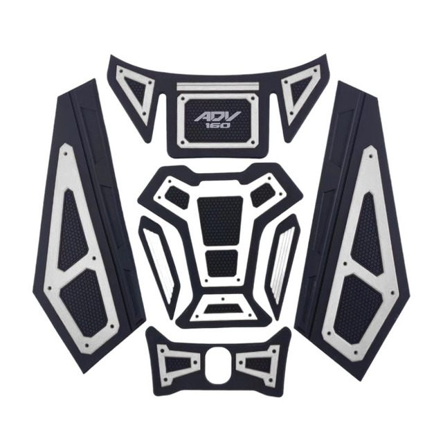 Motorcycle Accessories Tank Pad Protector Sticker Decal Gas Knee Grip Traction Pad Side for Honda ADV160 ADV 160 2022-2024