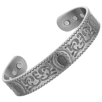 Gelang Fashion Pria Copper Balance Energy untuk Meredakan Nyeri Arthritis, Bio-Magnetic, Tembaga Murni, Gelang Magnetik