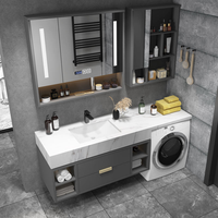 Miroir intelligent pour salle de bain, meuble-lavabo LED, design moderne, fabrication chinoise, vente en gros directe, meilleur prix, exportation, design moderne