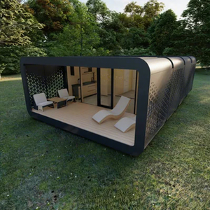 Mini Casa <span class=keywords><strong>di</strong></span> <span class=keywords><strong>Lusso</strong></span> Prefabbricata da Esterno Moderna Apple Cabin Pod Hotel <span class=keywords><strong>in</strong></span> <span class=keywords><strong>Vendita</strong></span> - Product Image 1