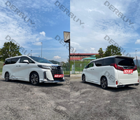 Modification automobile de haute qualité pour Alphard série 35 Facelift 2015-2022 Anh30 Kit carrosserie pare-chocs avant et arrière