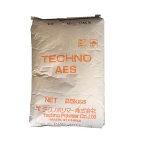 Japonya TECHNO AES W220 aes granülleri şeffaf düşük sıcaklığa dayanıklı plastik hammadde