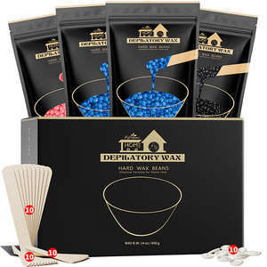 Cera Depilatoria Caliente Lifestance Sin Tiras, Perlas de Cera Dura para Depilación Sin Dolor, Sin Antraceno - Product Image 1