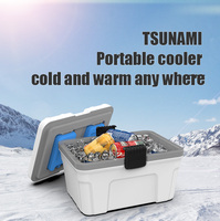 Glacière de pique-nique portable d'extérieur Refroidisseur de bière multifonction pour camping Conteneur durable Glacière à injection Glacière