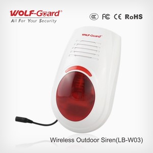 <span class=keywords><strong>Wolf</strong></span>-<span class=keywords><strong>Guard</strong></span> 433.92MHz không dây ngoài trời nhấp nháy Còi báo động tại chỗ hệ thống báo động - Product Image 6