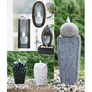 Statue de <span class=keywords><strong>Bouddha</strong></span> en pierre de fibre de <span class=keywords><strong>grande</strong></span> taille pour la décoration extérieure, <span class=keywords><strong>fontaine</strong></span> d'eau - Product Image 6