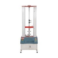 Máquina de Ensayo de Tracción Universal Electrónica de Doble Columna con Extensómetro de Gran Capacidad, Probador de Resistencia de Metal, Plástico y Caucho