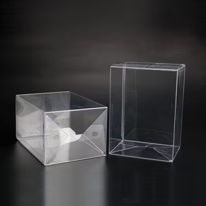 Scatole di Imballaggio Quadrate Pieghevoli Personalizzabili in PVC/PET/PP - Su Misura, Spessore 0,25mm, Modello <span class=keywords><strong>LYS</strong></span> - Product Image 2