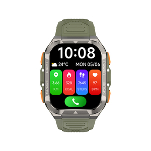 Blackview W80 PRO Outdoor Rugged Smart <b>Watch</b> GPS Positioning IP68 Square TFT Display 1.91inch 900mAh Flashlight Smartwatch - Product Image 2
