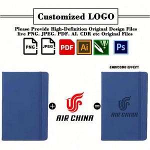 Wholesale Promo Pu <b>Leather</b> for Business Gift Custom Logo A6 With Elastic Strap Journal Notebook <b>Notepad</b> Note Book - Product Image 2