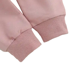 Conjuntos de Ropa para Niñas, Sudadera Informal a Cuadros y Pantalones Deportivos, Poliéster/Algodón - Product Image 4