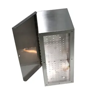 benutzerdefiniert hochpräzises blech prägung teile fabrinierung aluminium metallbox