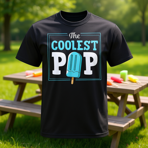 Camiseta con la Mejor Broma para Papá, la Más Genial Divergencia de Palabras sobre Helado, Idea de Regalo Promocional Única y Personalizable - Product Image 3