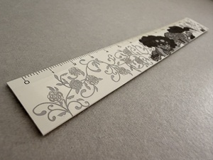 ไม้บรรทัดวัดความยาวดีไซน์แฟชั่นทำจากอะลูมิเนียมตรงสลักด้วยเลเซอร์ - Product Image 5